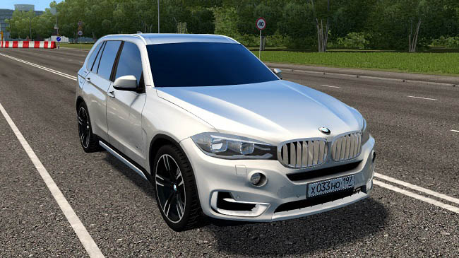 Мод автомобиль BMW X5 F15 2014 для City Car Driving (1.5.9)