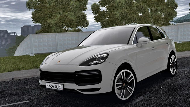 Мод 2019 Porsche Cayenne Turbo для City Car Driving (1.5.9.2)