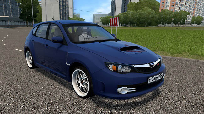 Мод Subaru Impreza WRX STi 2008 для City Car Driving (1.5.9.2)
