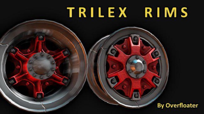 Мод Trilex Rims v1.2 для Euro Truck Simulator 2 (1.45.x)
