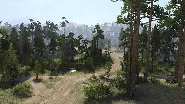Карта "Offroad Logging" для Spintires: MudRunner