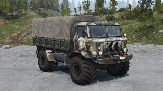 ГАЗ-66M "Шаман" для Spintires: MudRunner