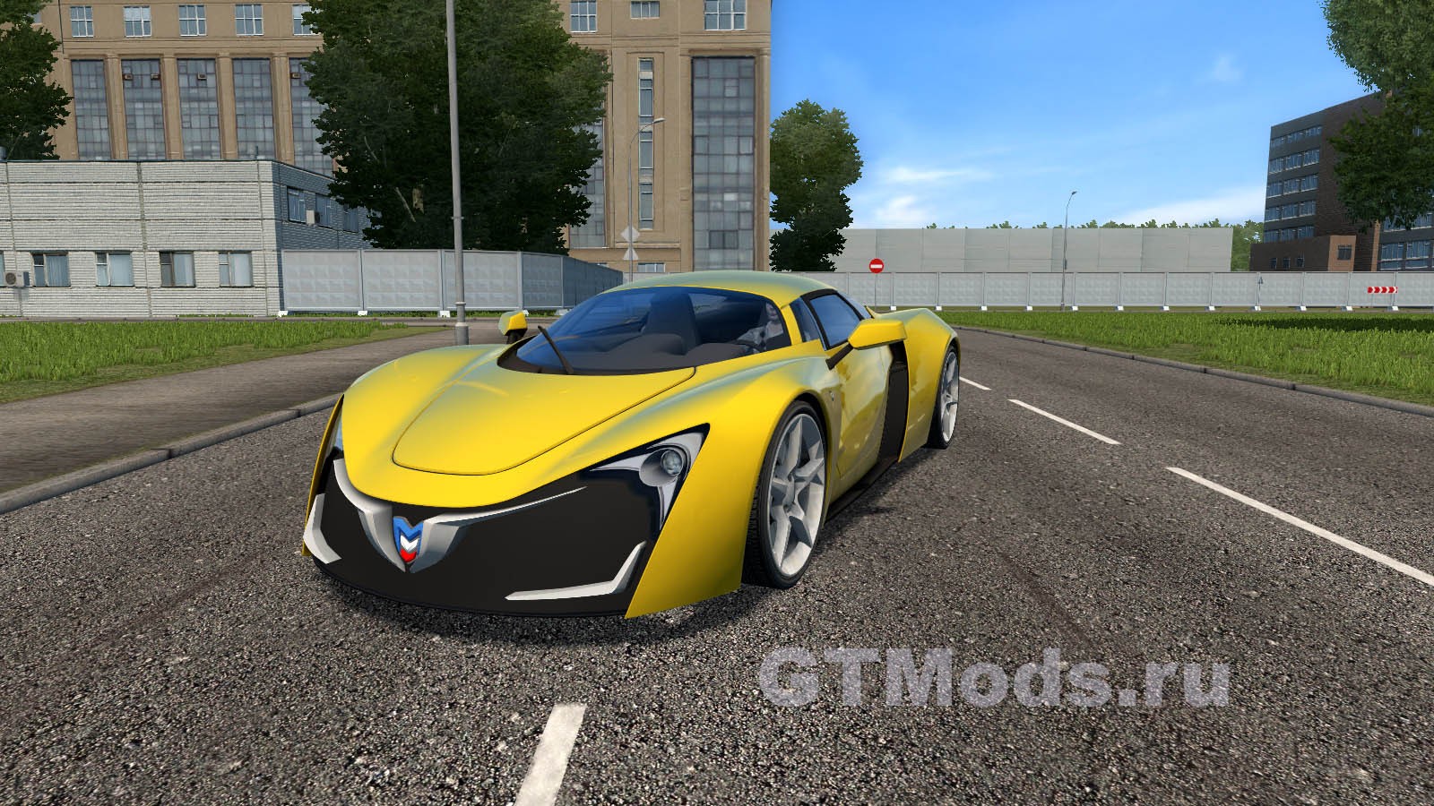 Мод Marussia B2 для City Car Driving (1.5.9.2) » Моды для игр про  автомобили от GTMods.ru