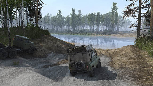 Карта "Доставка леса" v1.0 для ST: MudRunner