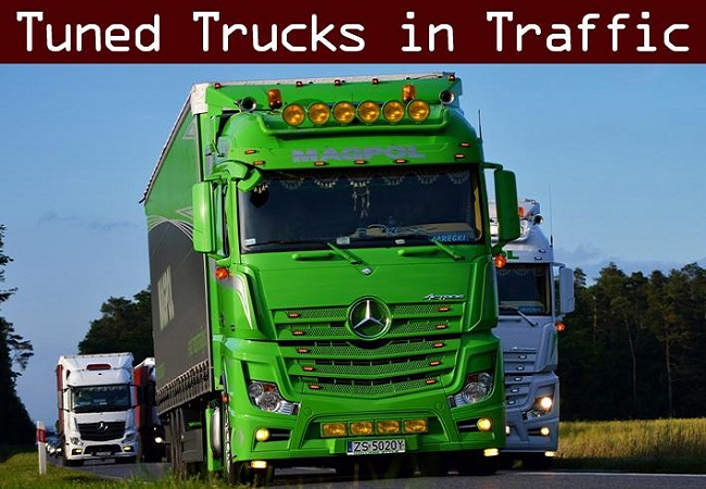 Tuned Truck Traffic Pack by Trafficmaniac v7.1.1