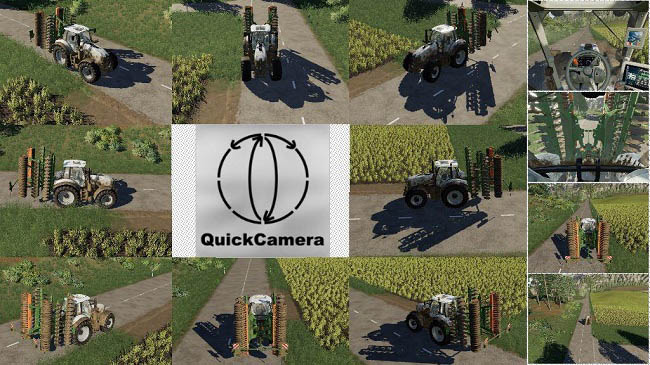 Мод скрипт QuickCamera v1.0 для FS19 (1.3.x)