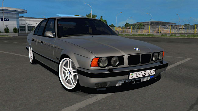 Мод BMW M5 E34 v3.0 для ETS 2 (1.34.x, 1.35.x)