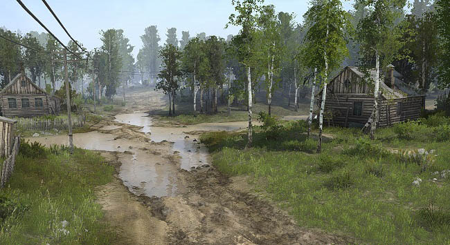 Карта "Хребет" v1.0 для Spintires: MudRunner