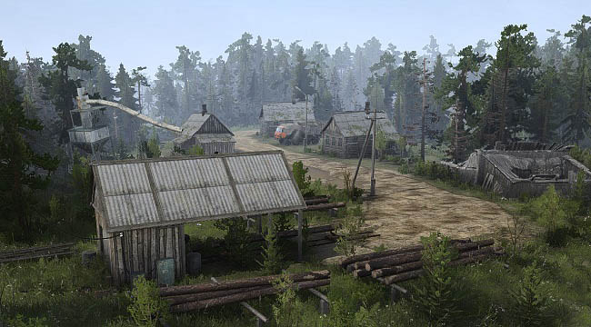 Карта "Сибирский Транзит" для ST: MudRunner