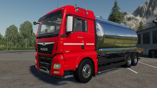 Мод MAN TGX Tanker Truck v1.2.0.0 для FS19 (1.5.x)