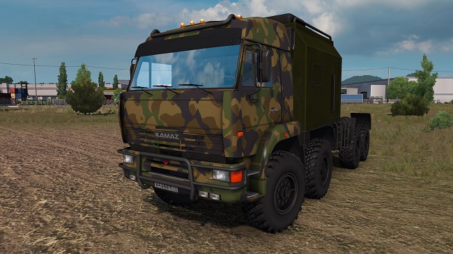 Мод Камаз-43-63-65 Offroad для Euro Truck Simulator 2 (1.40.x)