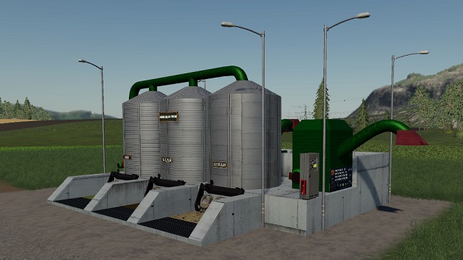Мод Forage Mixing Station FS19 v1.0 для FS19 (1.3.x)