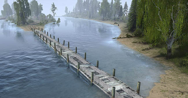 Карта "Мостовая" v1.0 для Spintires: MudRunner