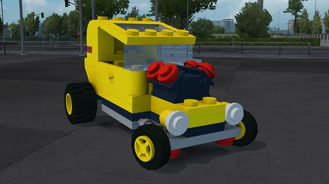 Мод Lego Car v1.0 для ETS 2 (1.34.x)