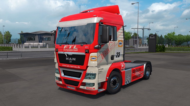 Мод Man Truck Racing v1.1 для Euro Truck Simulator 2 (1.34.x)