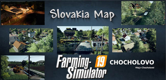 Карта Chocholovo Slovakia Map v1.0 для FS19 (1.3.x)
