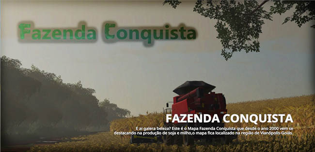 Карта Fazenda Conquista v2.0 для FS19 (1.4.x)