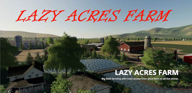 Карта Lazy Acres Farm Multifruit v1.0 для FS19 (1.3.x)