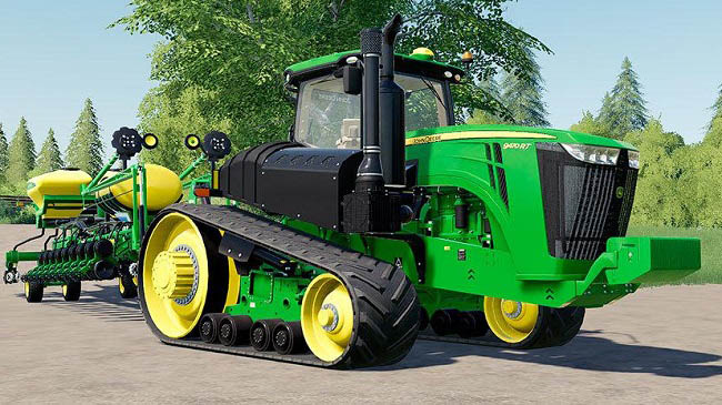 Мод John Deere 9RT Series Tractors (US & EU) v1.0 для FS19 (1.3.x)
