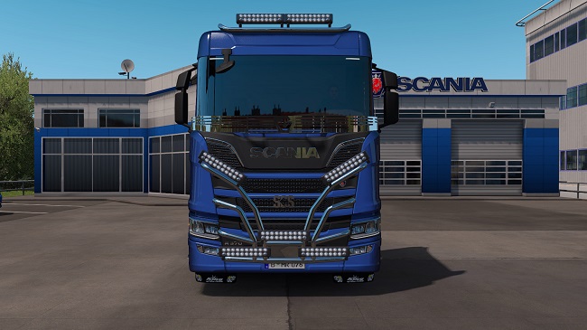 Мод Scania Bullbar PACK v1.0 для ETS 2 (1.34.x)
