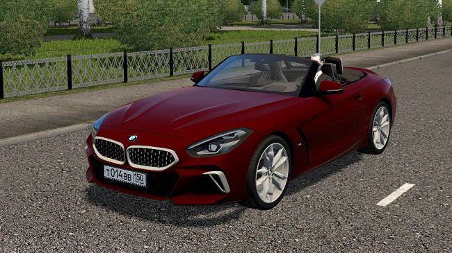 Мод 2019 BMW Z4 M40i (G29) для City Car Driving (1.5.9)