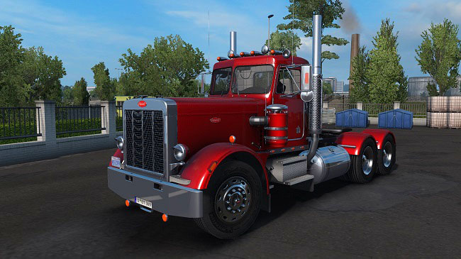 Мод Peterbilt 359 v1.4 для Euro Truck Simulator 2 (1.43.x)