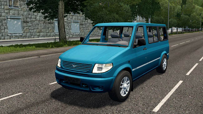 Мод УАЗ 3165М "Симба" для City Car Driving (1.5.9.2)