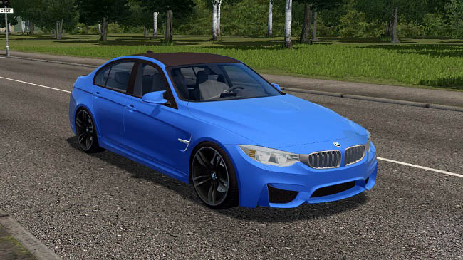 Мод BMW M3 F80 для City Car Driving (1.5.9.2)