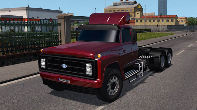 Мод Ford F-14000 v1.0 для Euro Truck Simulator 2 (1.35.x)