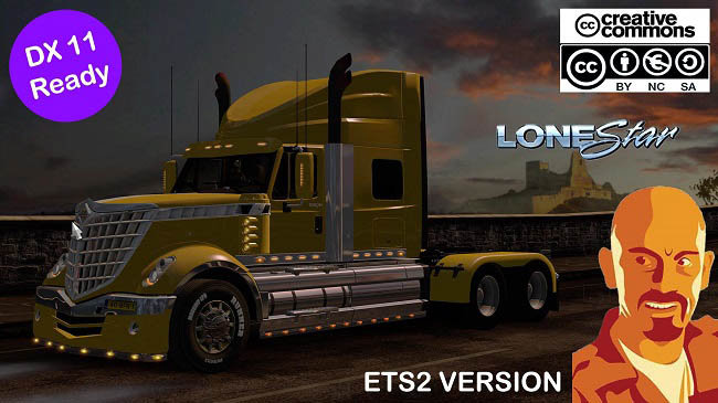 Мод International Lonestar Reworked для ETS 2 (1.35.x)