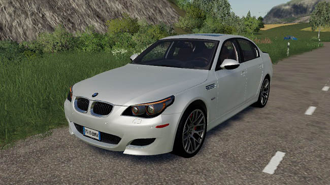 Мод BMW M5 E60 v1.0 для FS19 (1.4.x)