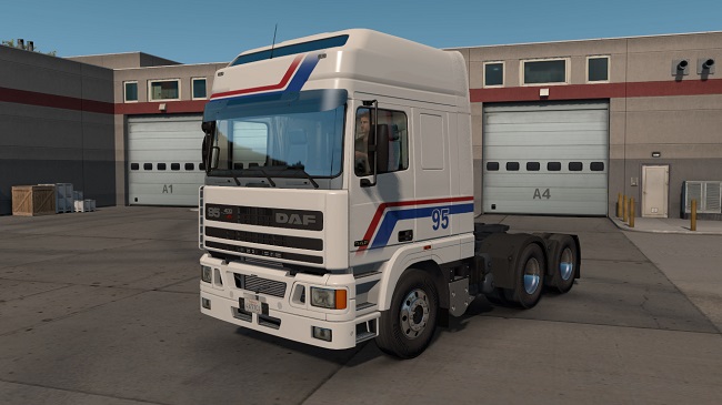Мод DAF 95 ATi v1.1 для American Truck Simulator (1.35.x)