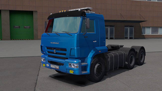 Мод Камаз 65116 для Euro Truck Simulator 2 (1.35.x)