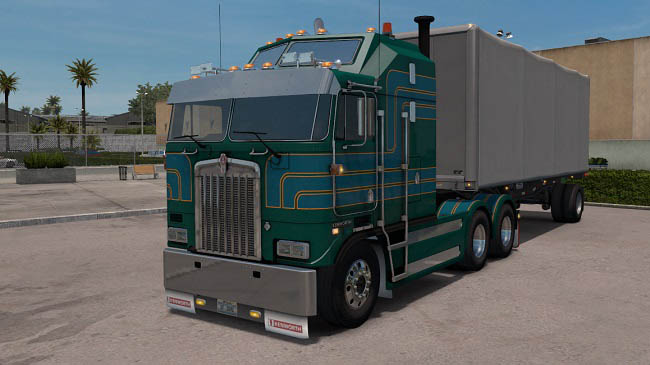 Мод Kenworth K100-E v0.95 для ATS (1.35.x)