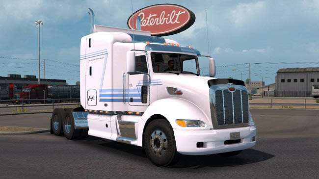 Мод Peterbilt 386 v2.1 для American Truck Simulator (1.35.x)