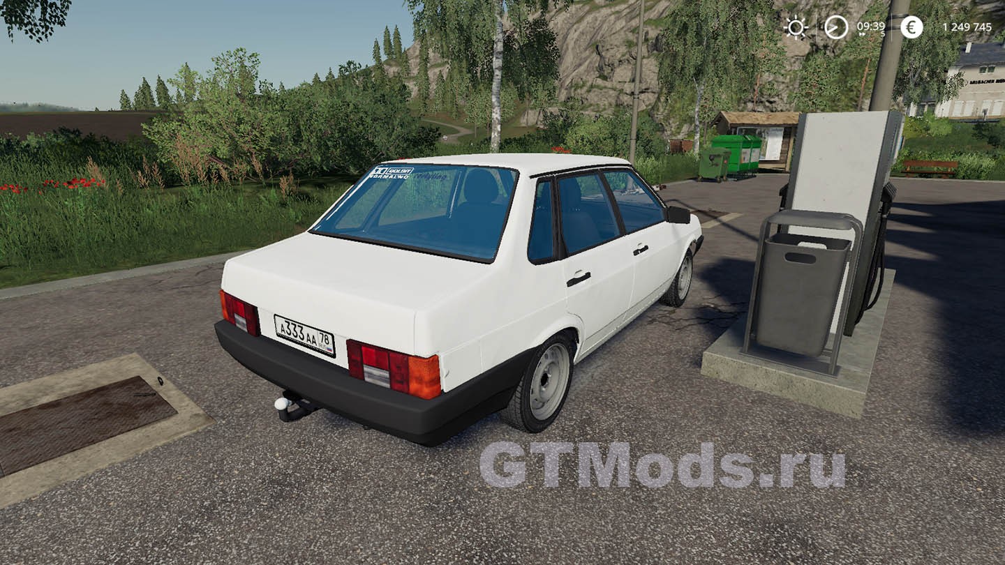 Мод ВАЗ 21099 v1.0 для FS19 (1.4.x) » Моды для игр про автомобили от  GTMods.ru