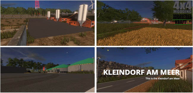 Карта Kleindorf am Meer Beta для FS19 (1.4.x)