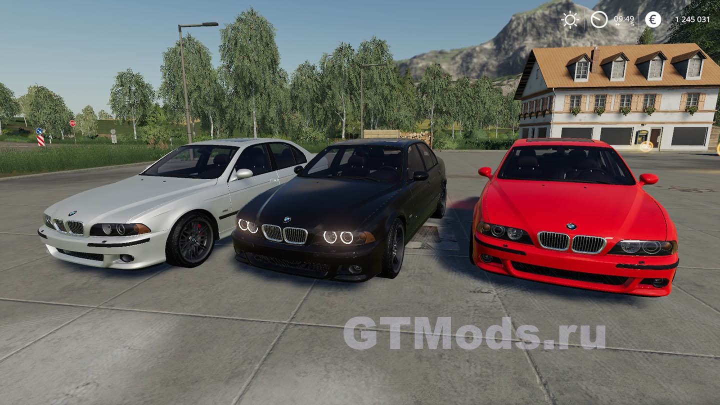 Мод BMW 530i (M5 E39) v2.1.0.0 для FS19 (1.4.x) » Моды для игр про  автомобили от GTMods.ru