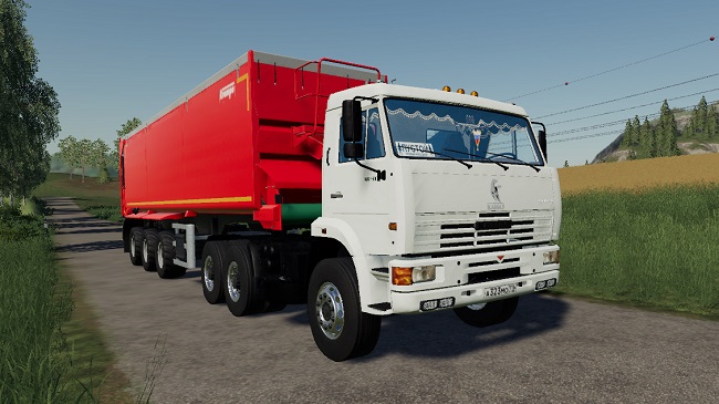 Мод Камаз 65116 v1.0 для FS19 (1.4.x)