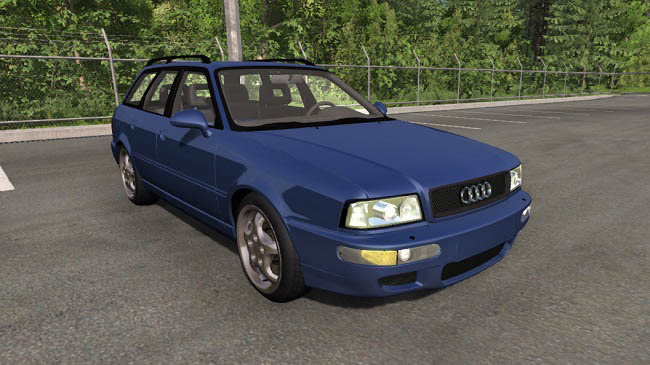 Мод Audi RS2 Avant для BeamNG.drive (0.16.x)