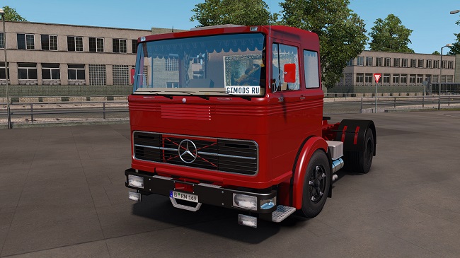 Мод Mercedes-Benz LPS1632 для Euro Truck Simulator 2 (1.43.x)