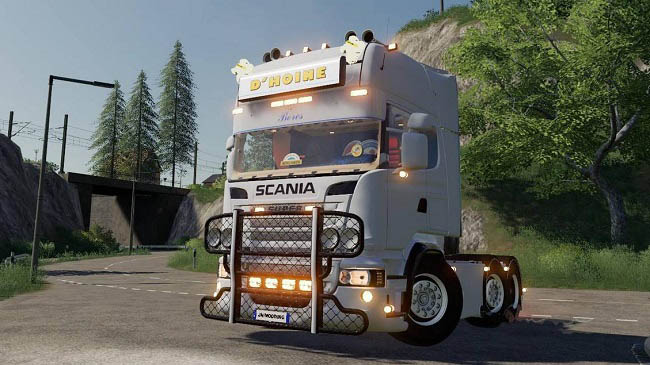 Мод Scania Dhoine v1.0 для Farming Simulator 19 (1.4.x)