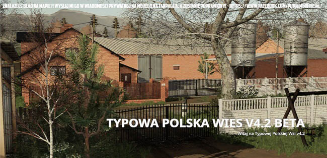 Карта Typowa Polska Wies v4.2 для FS19 (1.4.x)
