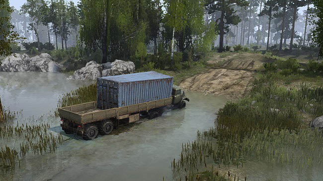 Карта "Muddy Hodgepodge" v1.0 для Spintires: MudRunner