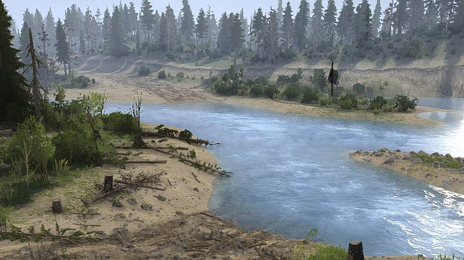 Карта "Типа Венеция" v1.0 для Spintires: MudRunner
