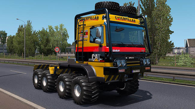 DAF XF Crawler v1.0 для Euro Truck Simulator 2 (1.47.x)