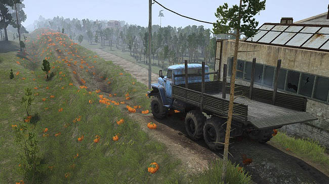 Карта "Pumpkin Hills" v1.0 для Spintires: MudRunner