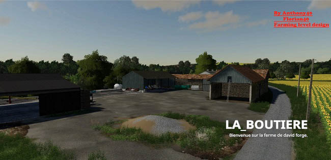 Карта La boutere v1.0.0.0 для FS19 (1.4.x)