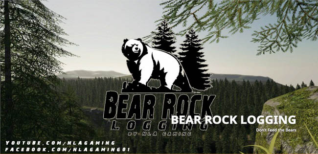 Карта Bear Rock Logging v1.1.0.1 для FS19 (1.4.x)