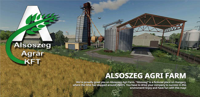 Мод Alsoszeg Agri Farm v1.1.0.0 для FS19 (1.5.x)